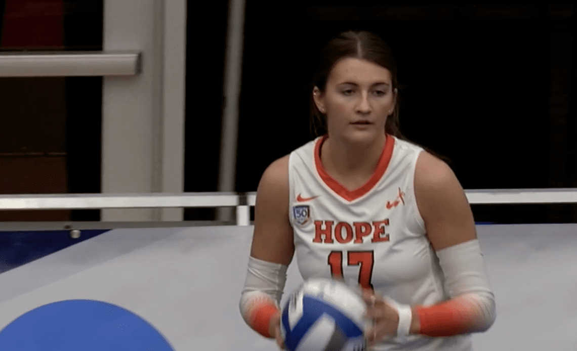 2023 DIII women's volleyball semifinal: Hope vs. Claremont-Mudd-Scripps full replay