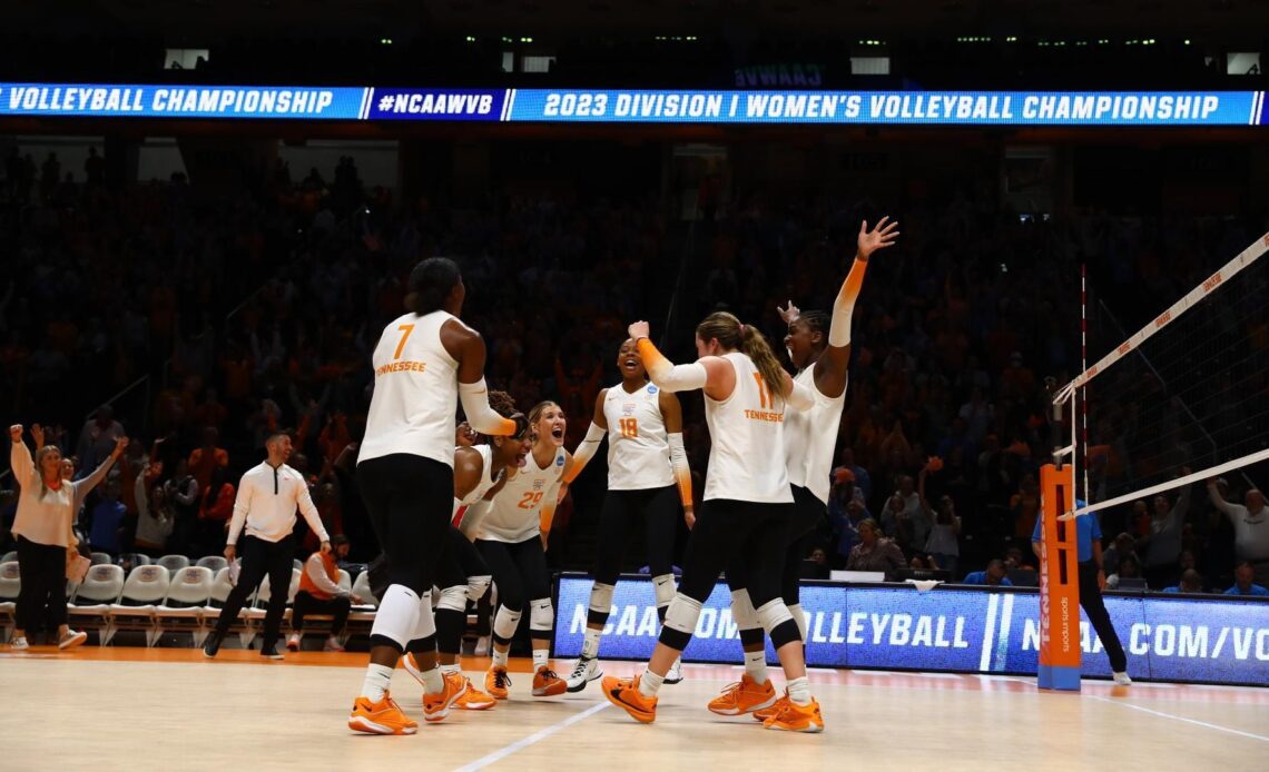 #3 Seed Lady Vols Sweep High Point in NCAA Tournament First Round