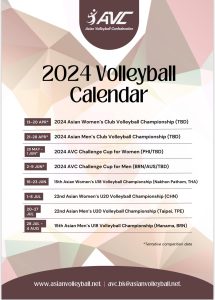 AVC COMPETITION CALENDAR SERVES UP MOUTHWATERING UNDERAGED COMPETITIONS IN 2024