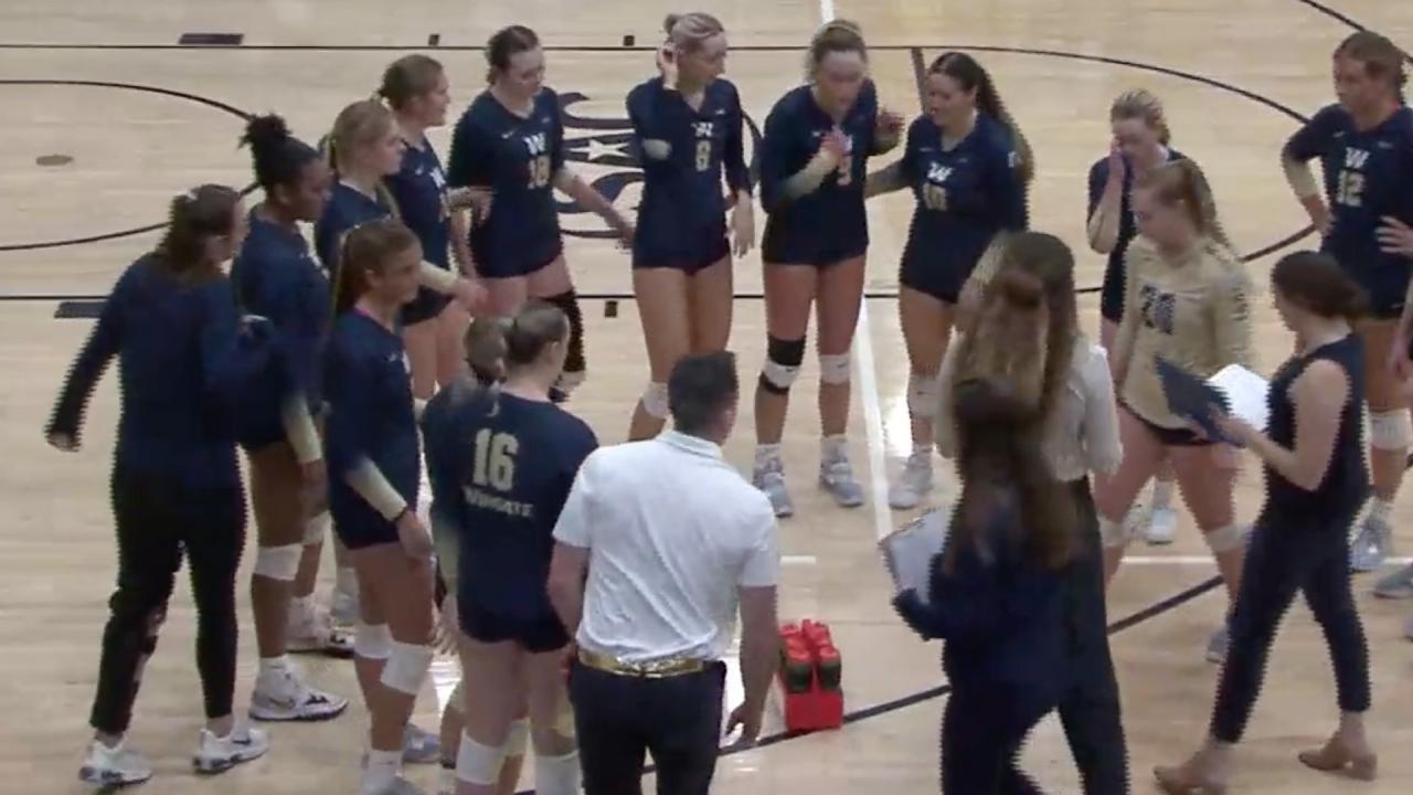 Anderson (SC) vs. Wingate: 2023 DII volleyball championship second round | FULL REPLAY