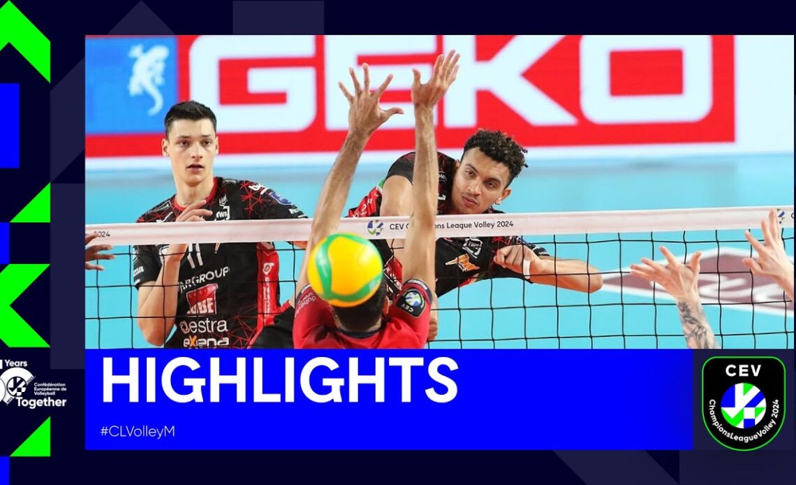 Cucine Lube Civitanova vs. VK Lvi Praha - Match Highlights