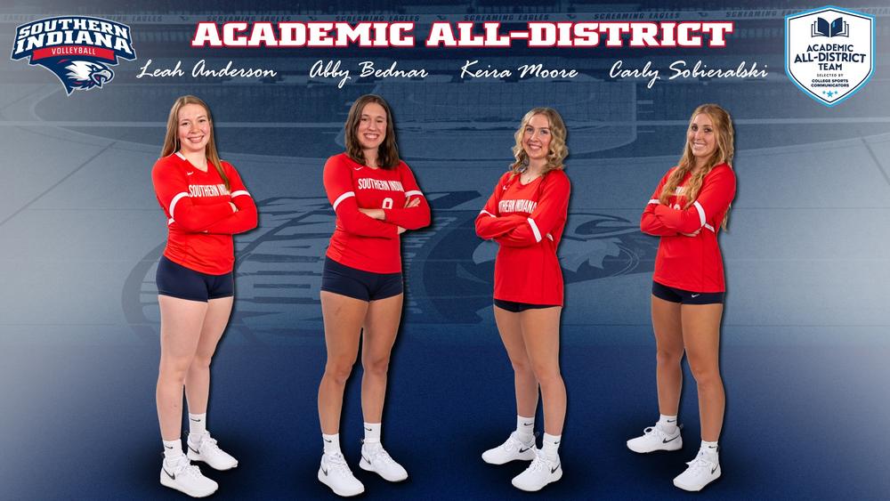 Four Eagles named CSC Academic All-District