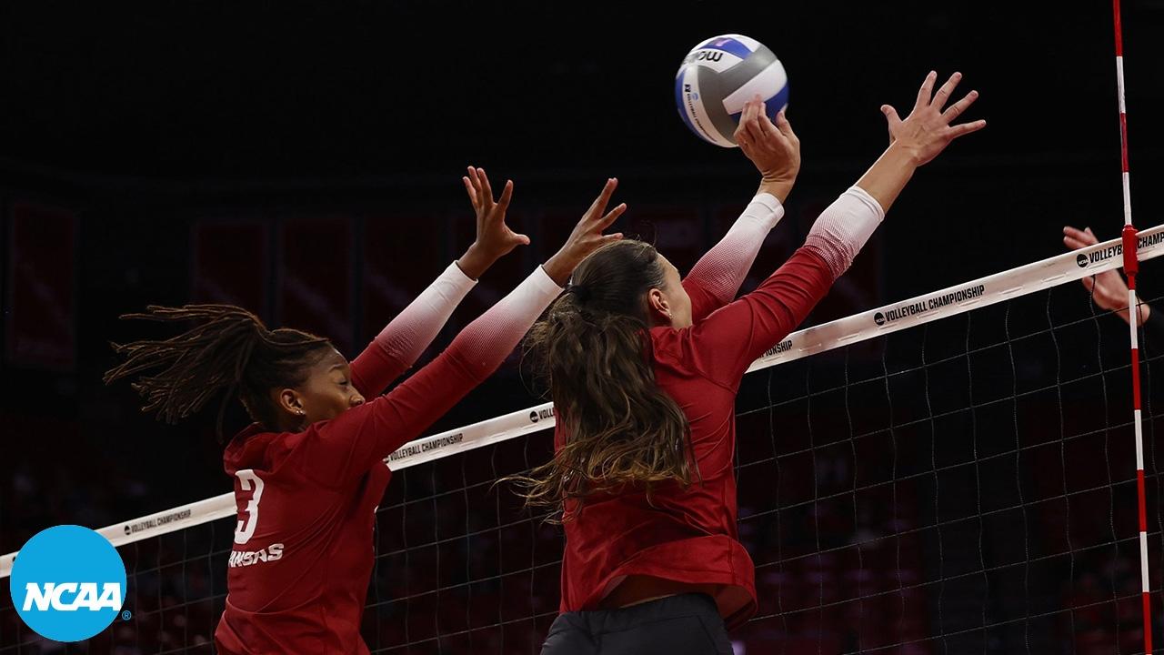 Full 5th set: Arkansas vs. Kentucky in the 2023 NCAA volleyball tournament