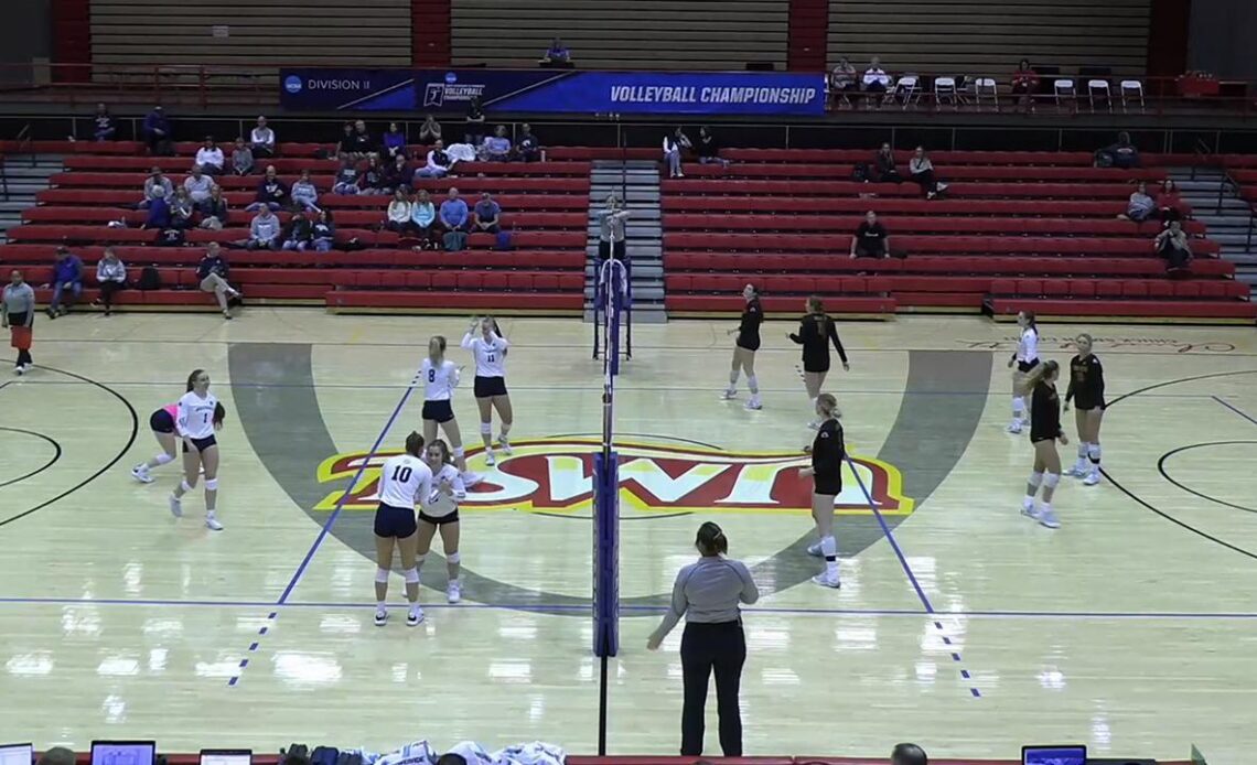 Hillsdale vs Ferris St.: 2023 DII volleyball championship first round | FULL REPLAY