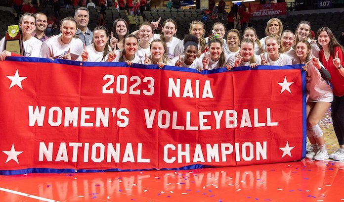 Indiana Wesleyan wins NAIA national volleyball championship