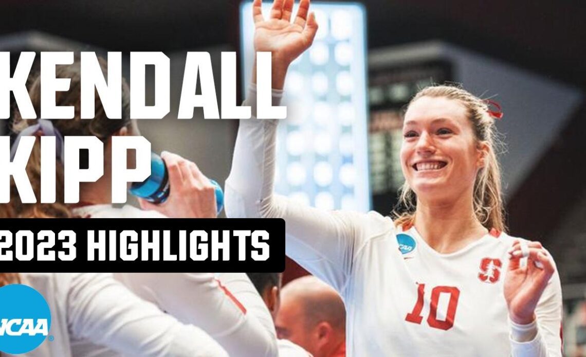 Kendall Kipp 2023 NCAA volleyball tournament highlights
