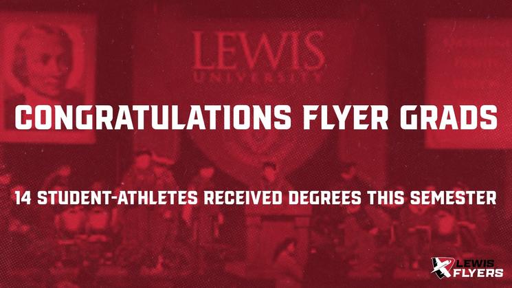 Lewis Athletics Congratulates Fall 2023 Graduates