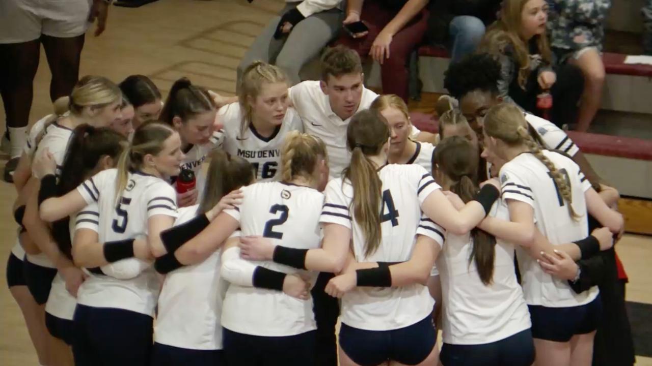 MSU Denver vs. West Texas A&M: 2023 DII volleyball championship third round | FULL REPLAY