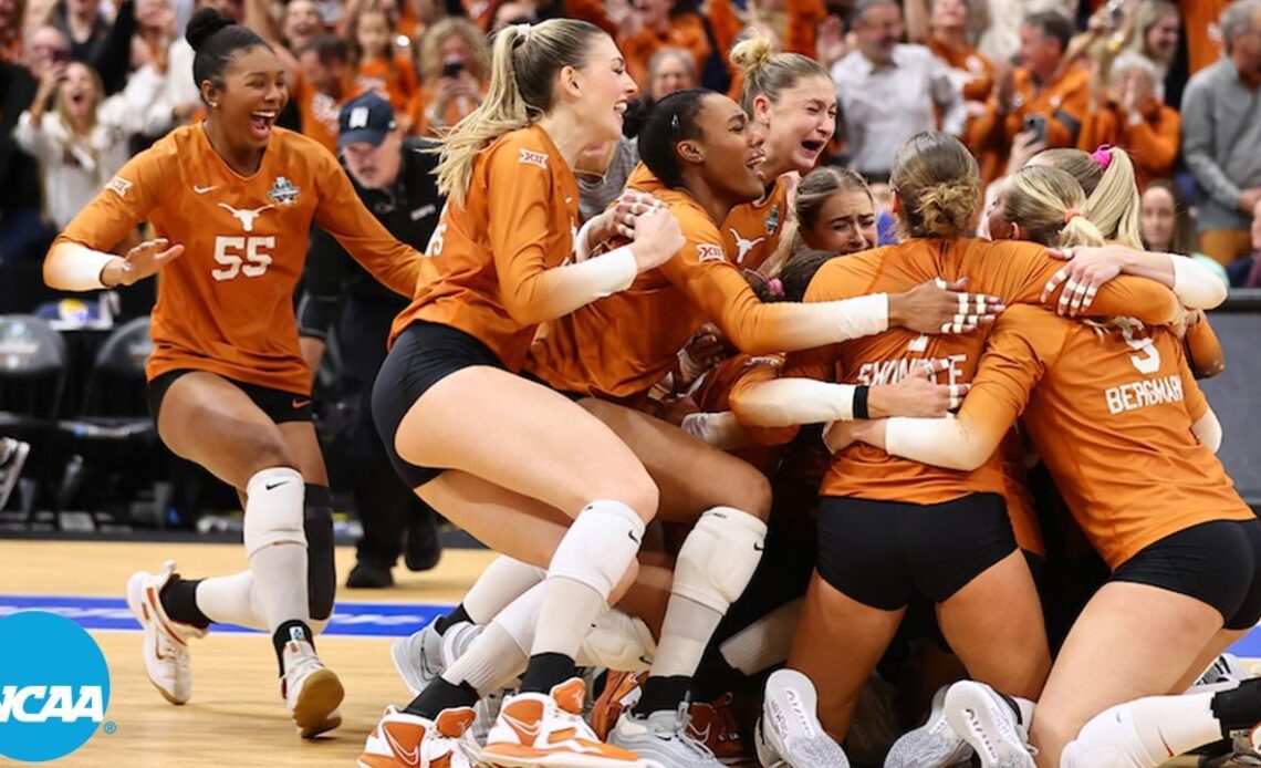 Match point: Ace closes out Texas volleyball's 2023 NCAA championship