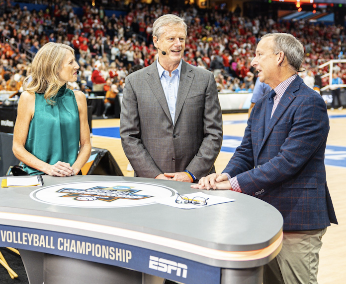 NCAA's Charlie Baker on volleyball: "One of the hottest sports in collegiate athletics"