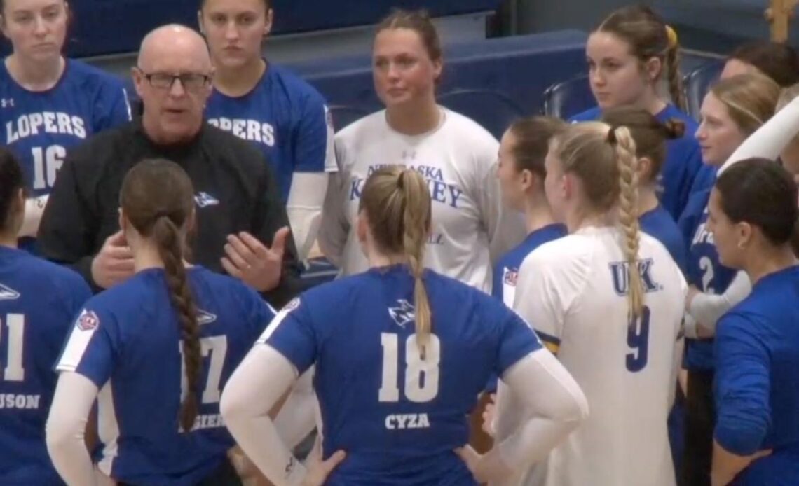 Nebraska-Kearney vs. Wayne State (NE): 2023 DII volleyball championship second round | FULL REPLAY