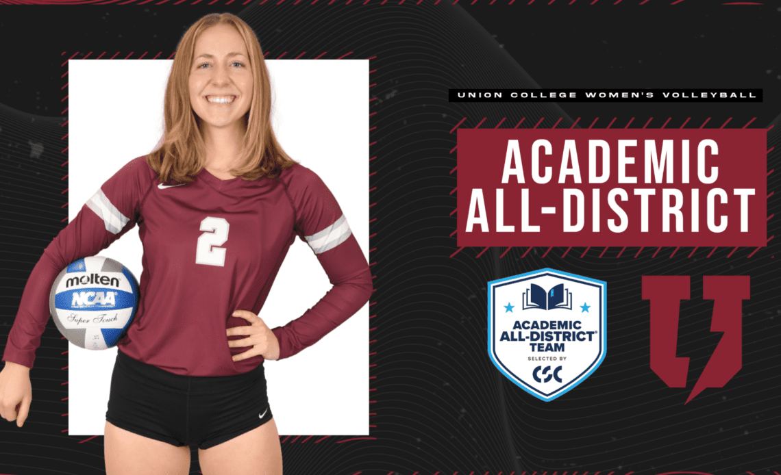 Newcomer Named to CSC Academic All-District Team