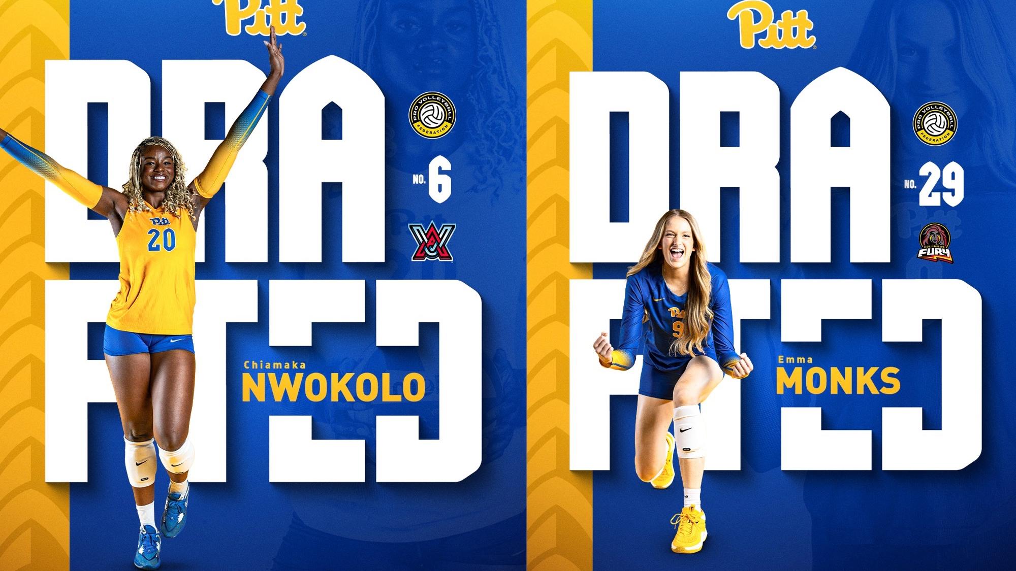 Nwokolo, Monks Drafted in Pro Volleyball Federation Draft VCP Volleyball