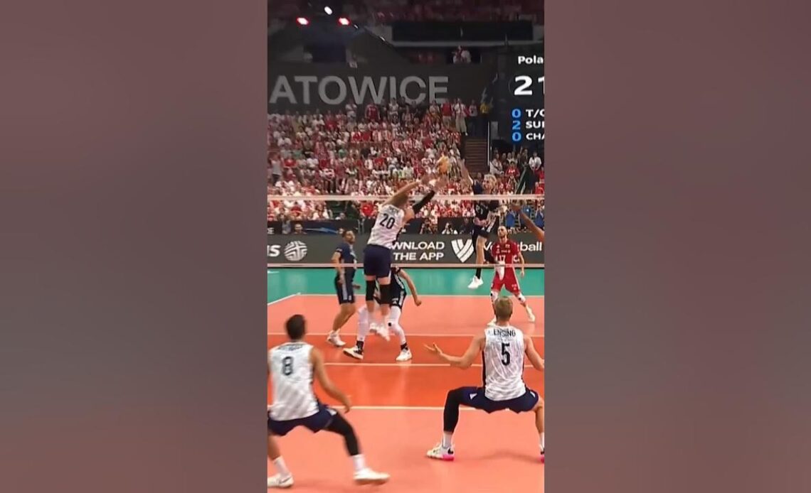 Ready for a MONSTER BLOCK? 🤯 #volleyballworld