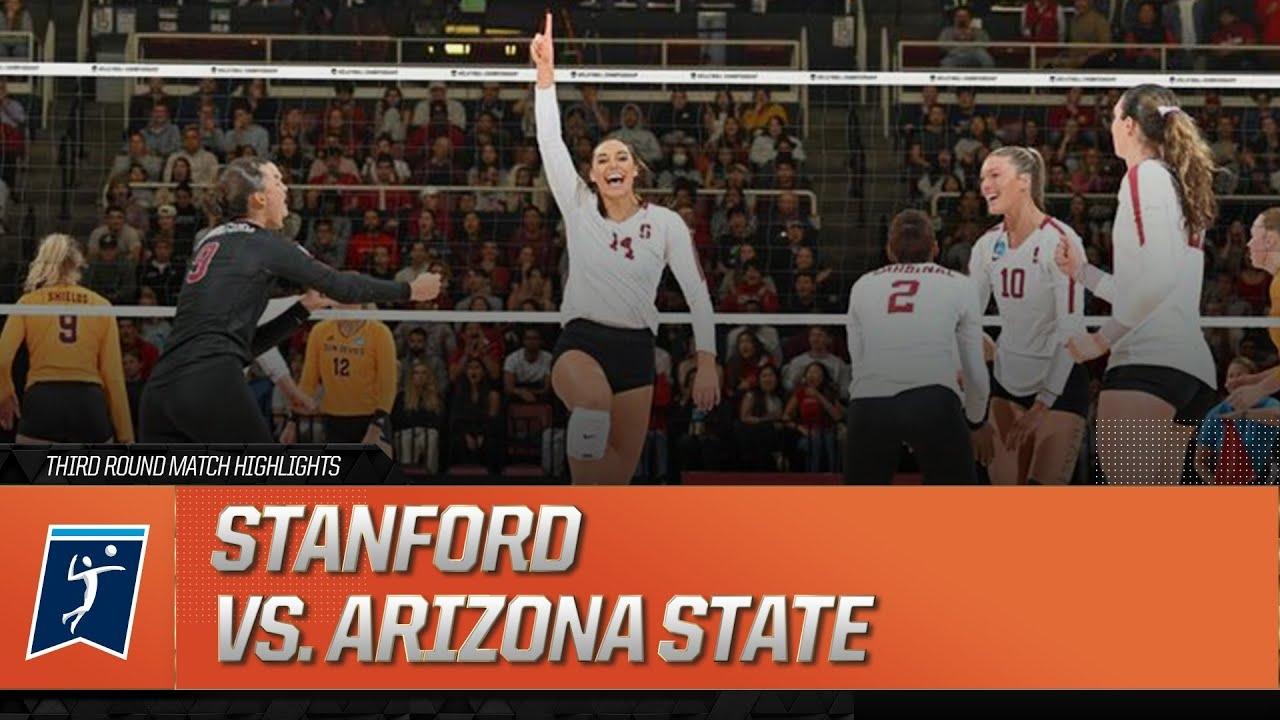 Stanford vs. Arizona State: 2023 NCAA volleyball third round highlights