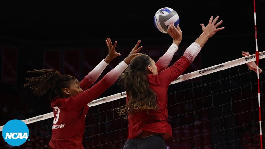 The six most iconic moments from the 2023 DI women's volleyball tournament