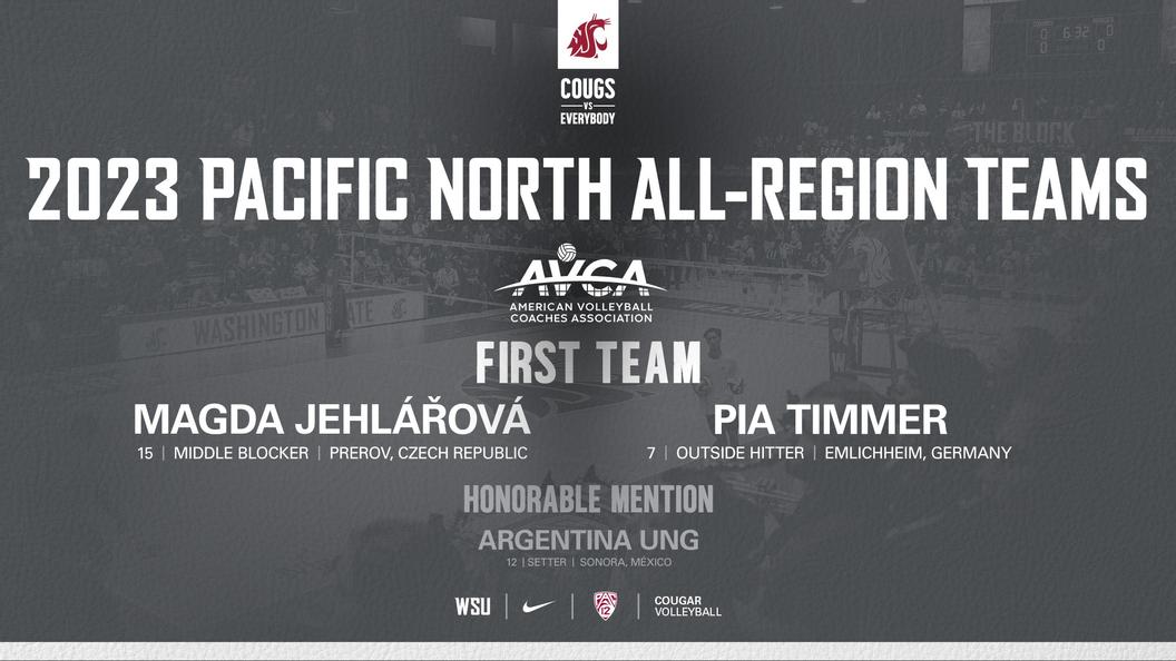 Trio of Cougs nab AVCA Pacific North All-Region honors