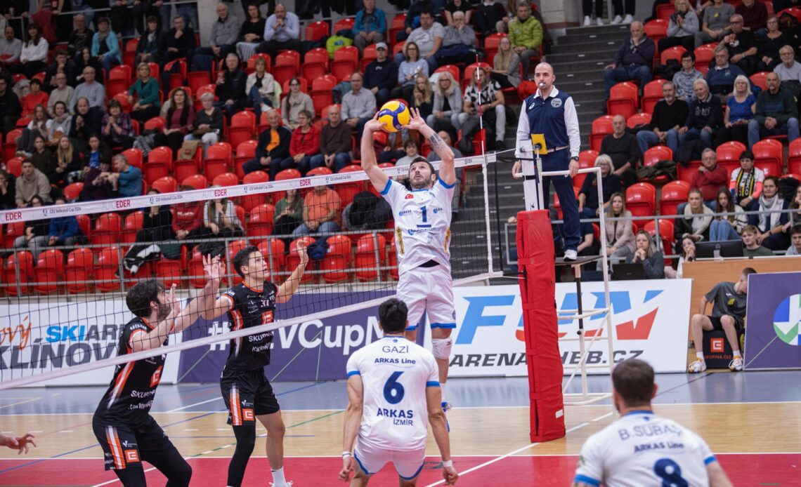 WorldofVolley :: CEV CUP M: Arkas, Nantes, and Ria Duero Soria Secure Play-Off Spots