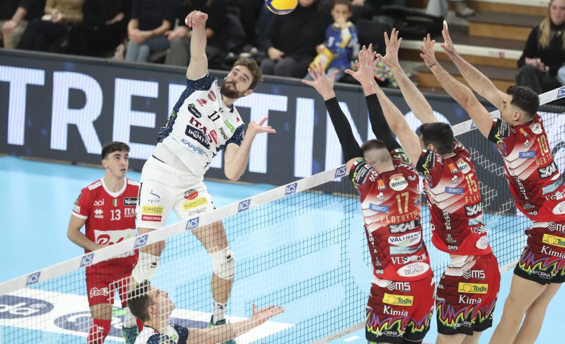 WorldofVolley :: ITA M: SuperLega Credem Banca - Results of the Penultimate Round of the First Half