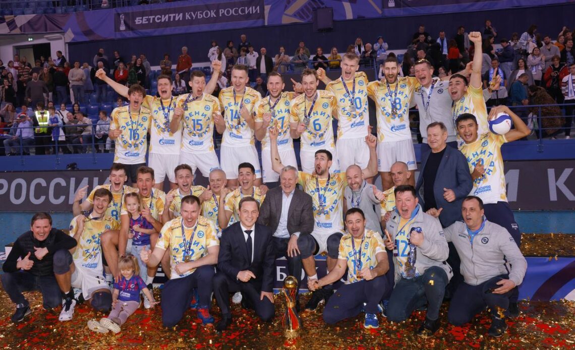 WorldofVolley :: RUS M: Zenit Kazan Triumphs in Russian Cup