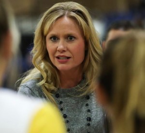 Northern Colorado coach Lyndsey Oates is the chair of the NCAA volleyball rules committtee