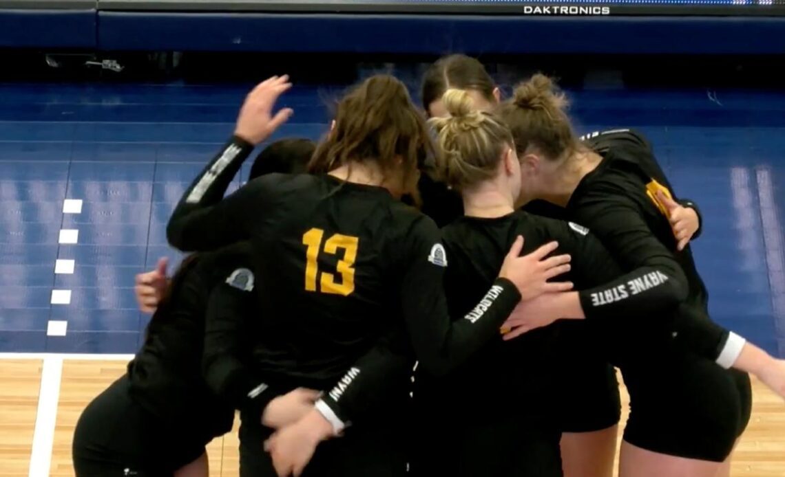 2023 DII women's volleyball quarterfinal: Wayne State (NE) vs. Cal State LA full replay