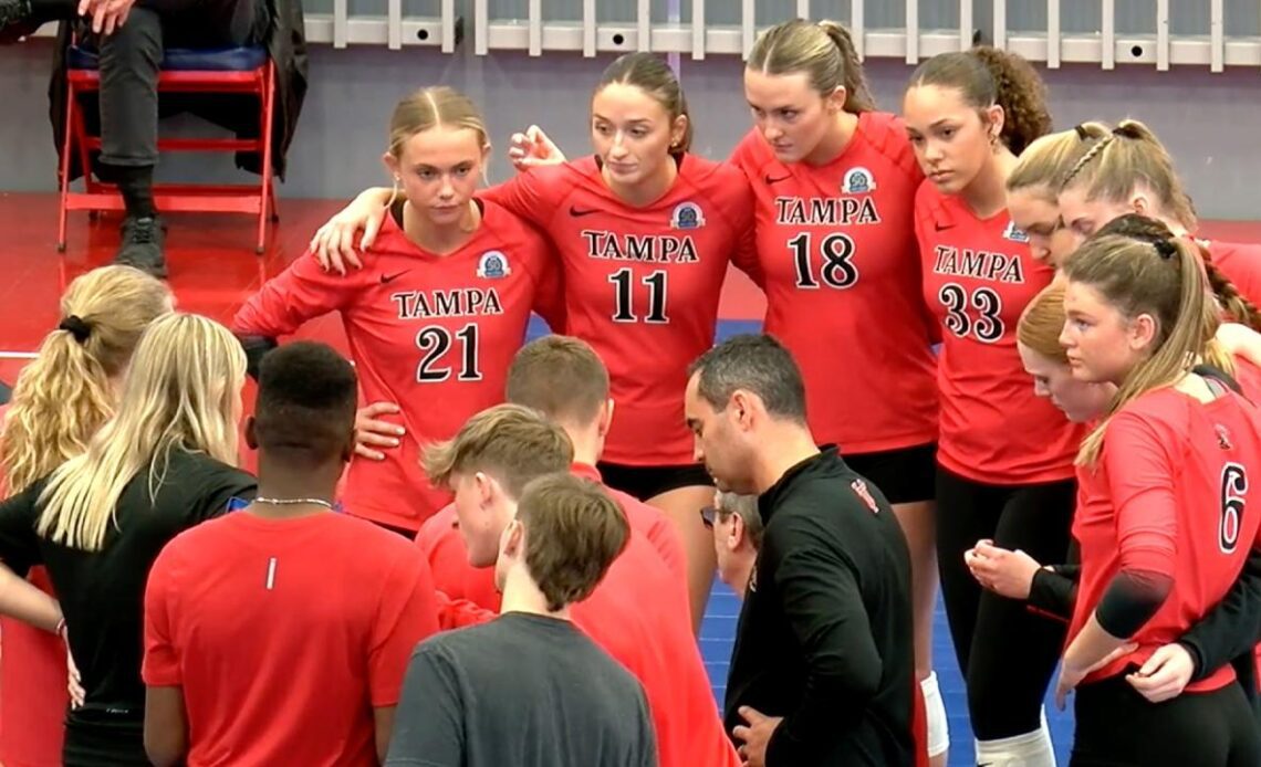 2023 DII women's volleyball semifinal: West Texas A&M vs. Tampa full replay