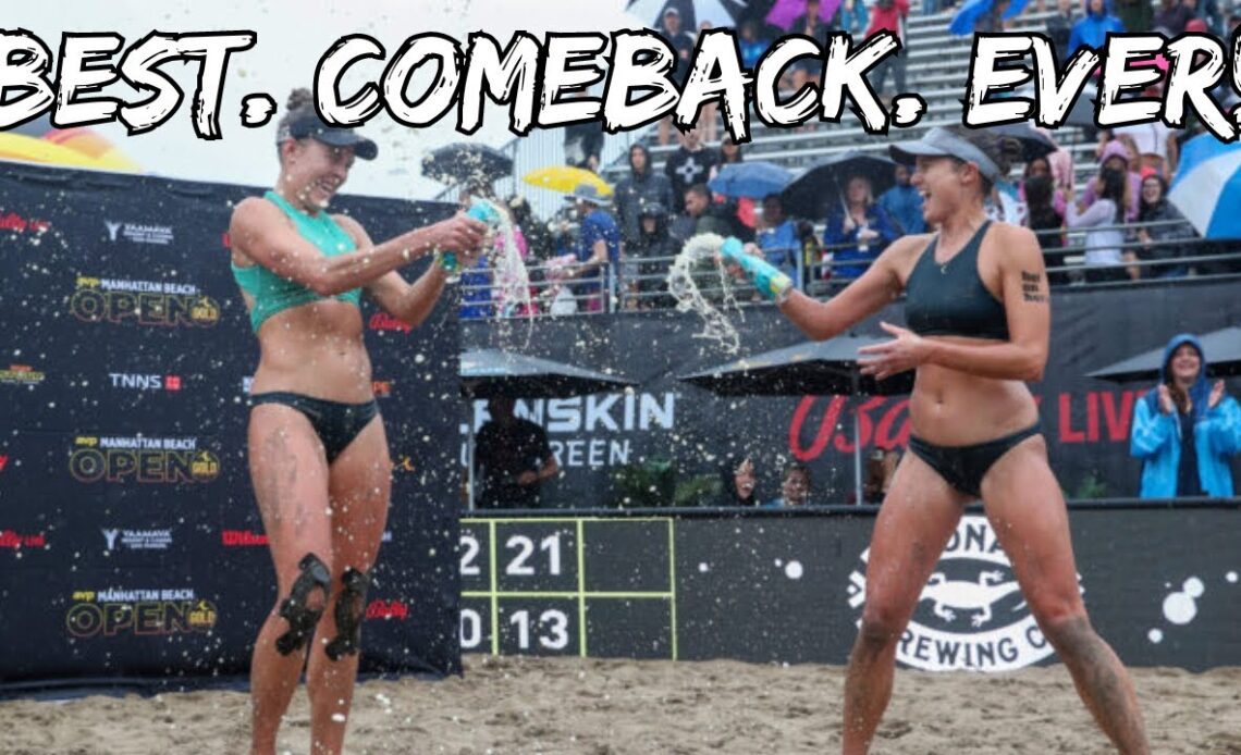 Best. Comeback. Ever! How Betsi Flint And Julia Scoles Won The Manhattan Beach Open