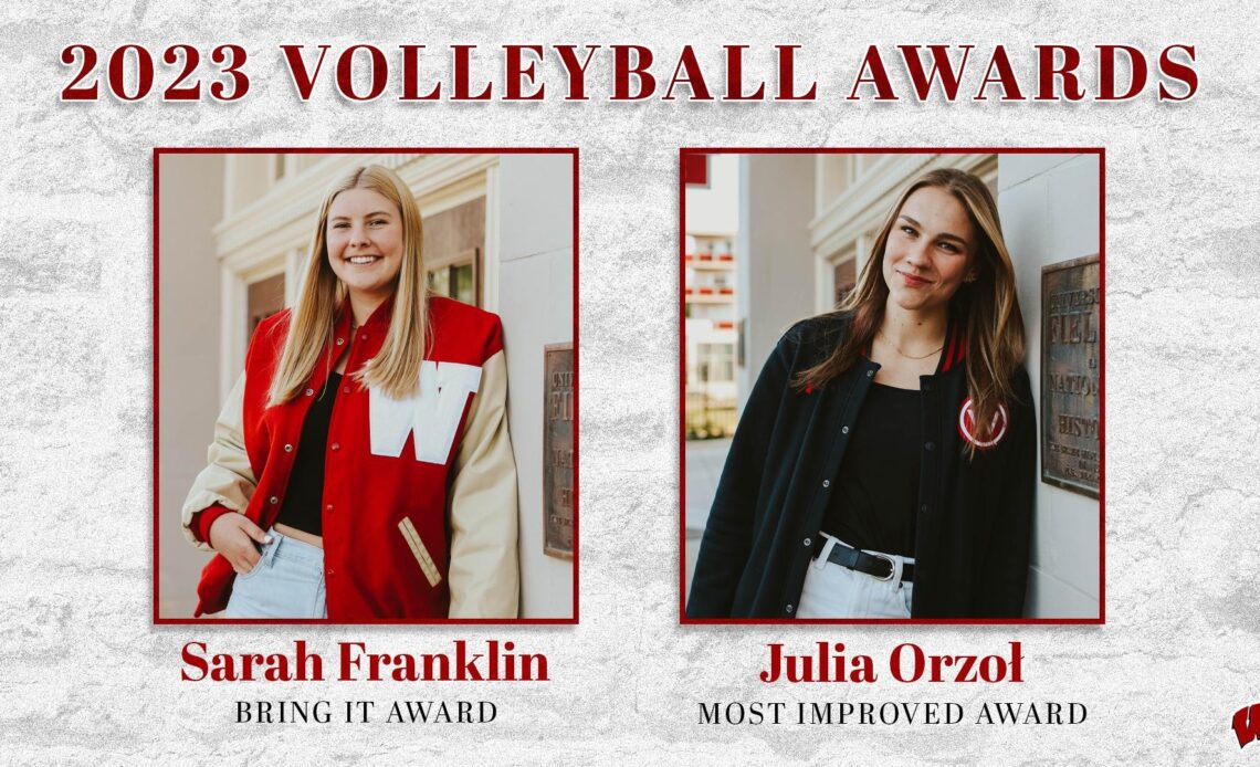 Franklin, Orzol Earn Volleyball Awards
