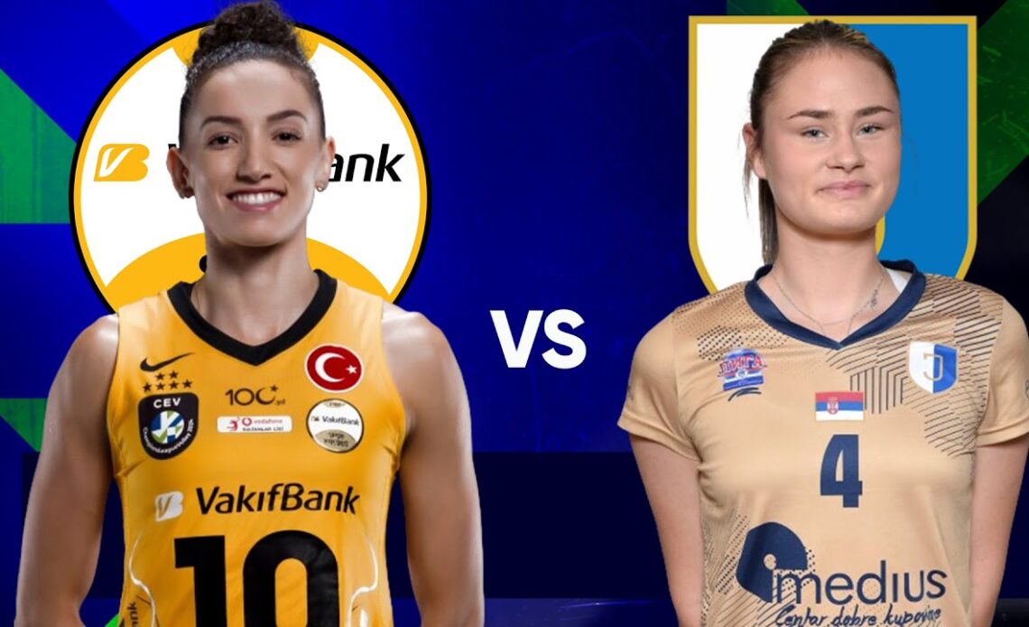 Full Match Replay I VakifBank vs Jedinstvo Pazova I CEV Champions League Volley 2024