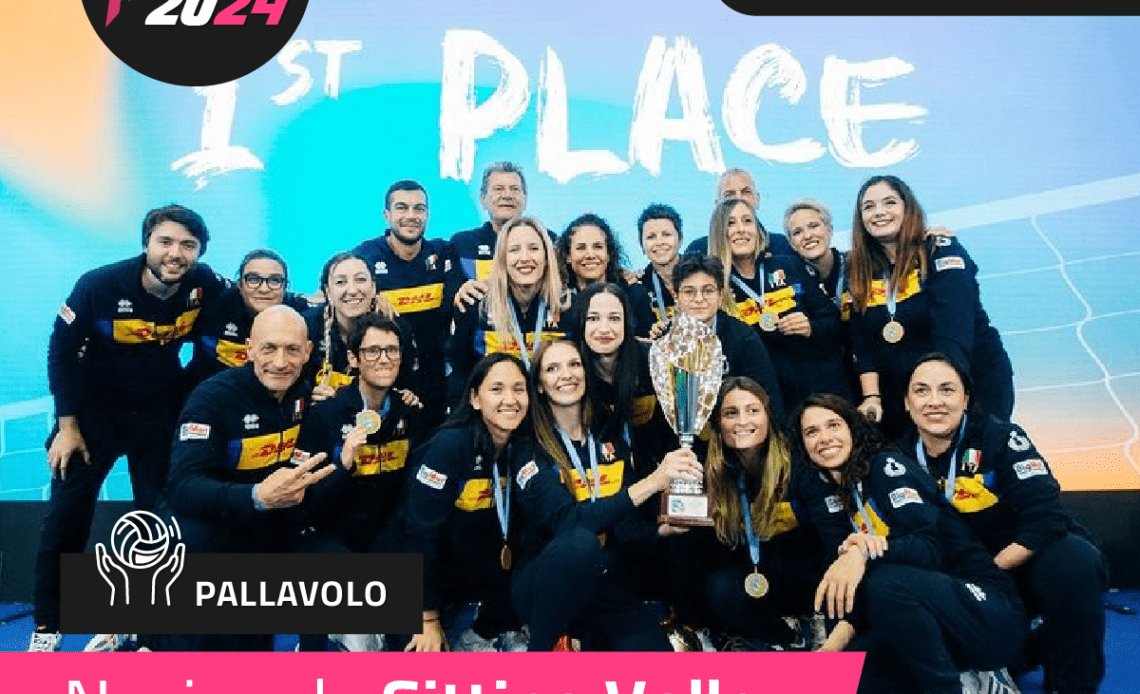 Italian sitting volleyball team shortlisted for Italian Sportrait Awards’ Women’s Team of the Year