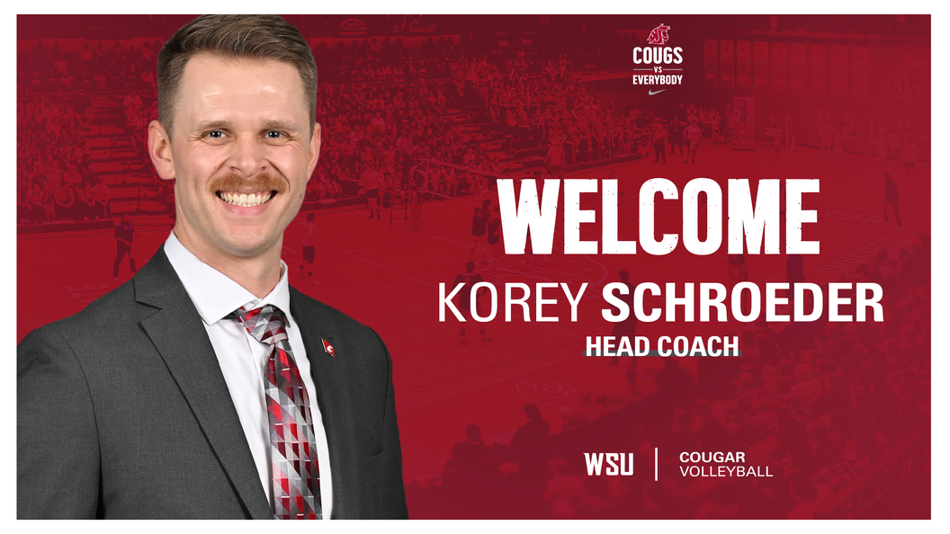Korey Schroeder Named Cougar Volleyball Head Coach