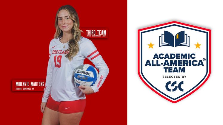 Mikenzie Martens Named Women's Volleyball Academic All-American