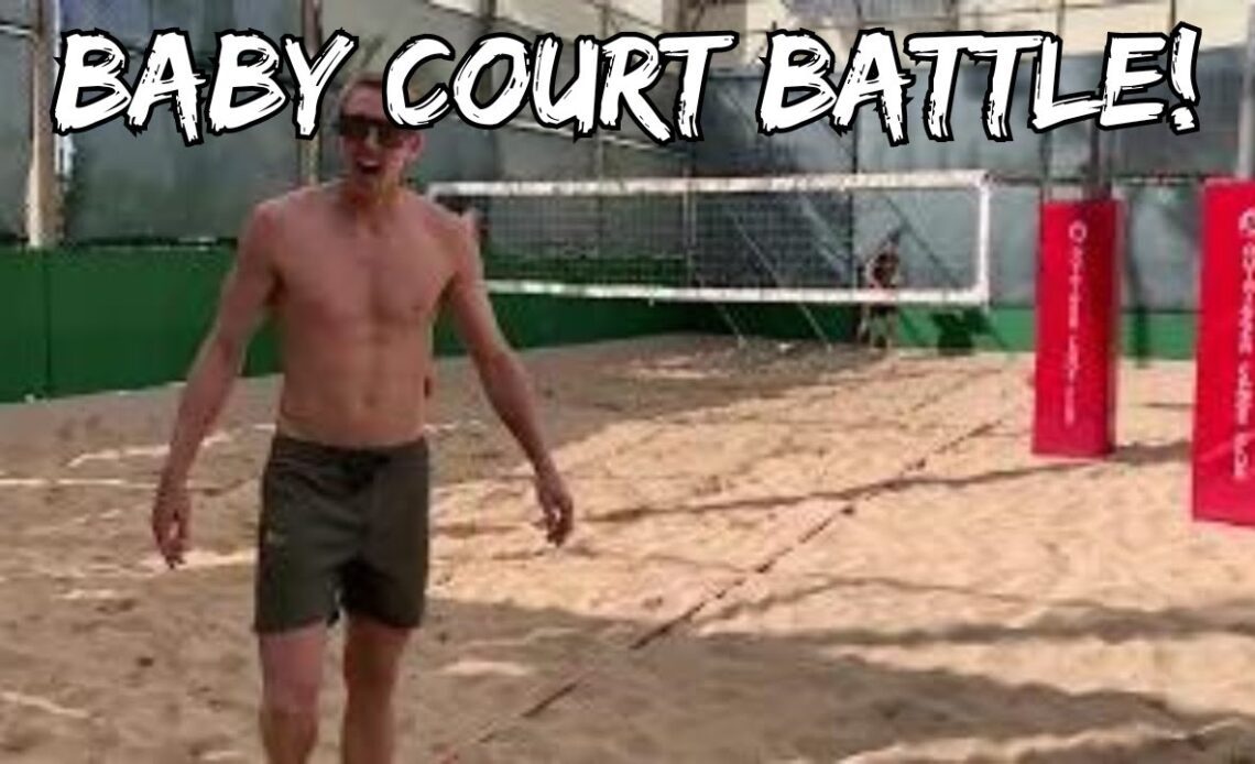 Practice With The Pros: Baby Court Battle between Tri Bourne and Chaim Schalk!