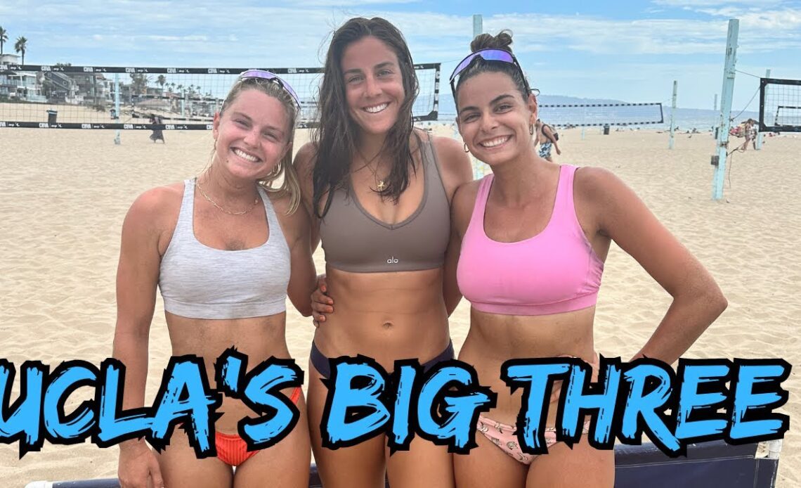 UCLA Beach Volleyball's Big Three Are Hunting An NCAA Championship