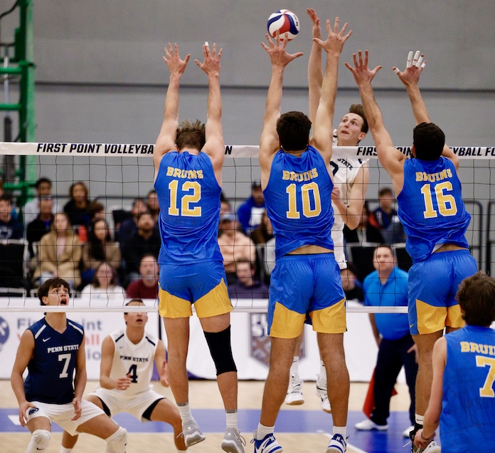 UCLA bounces back with NCAA men's volleyball win over Penn State