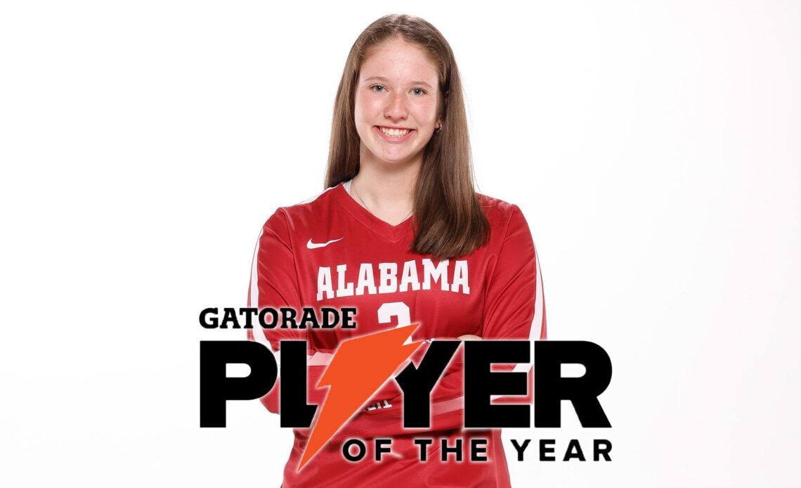 Volleyball Signee Hannah Parant Named Gatorade Player of the Year for Alabama