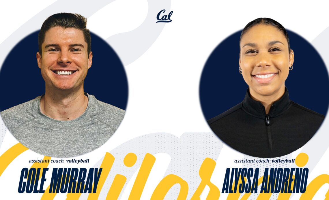 Cole Murray, Alyssa Andreno Round Out Volleyball Staff