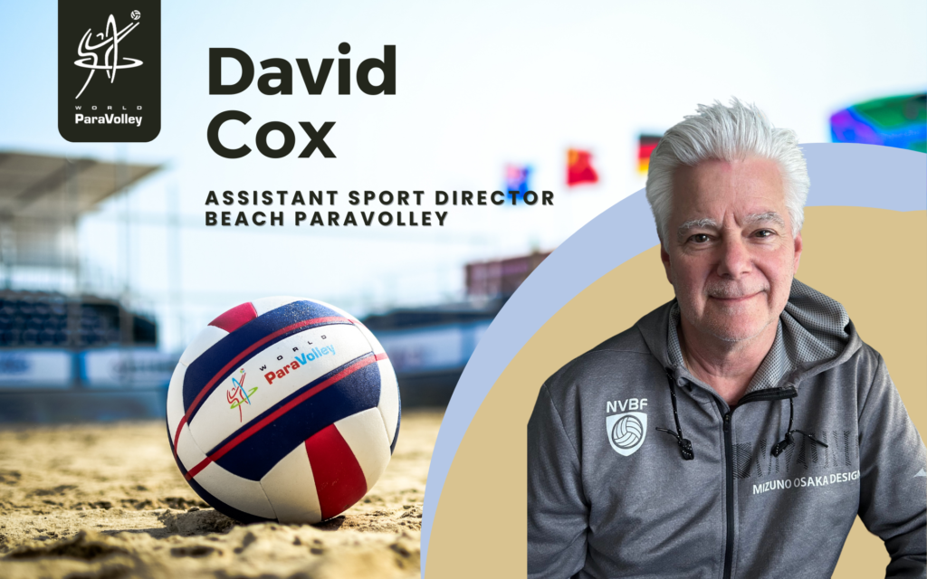 David Cox appointed Assistant Sport Director for beach paravolley