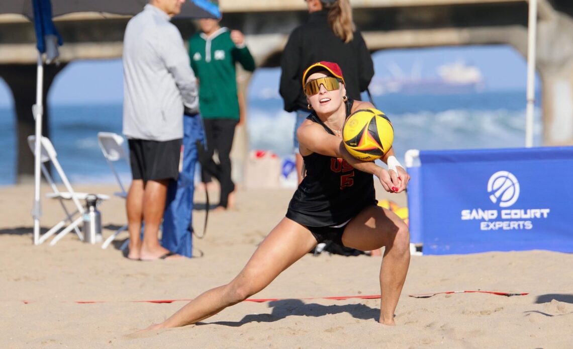 Defending NCAA Champion USC Beach Volleyball Opens 2024 on Hawaiian Sand