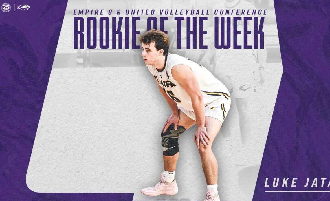 Jata Earns Empire 8 & UVC Rookie of the Week Honors