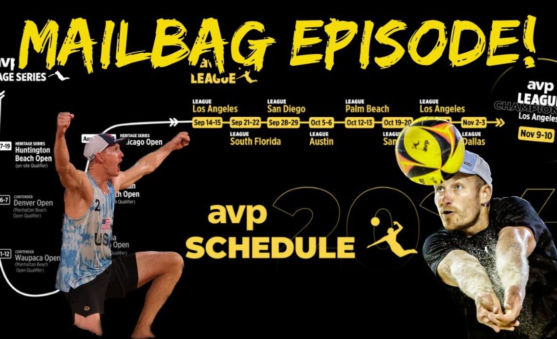 Mailbag! Talking AVP Schedule, Hand-setting rules, Olympic Race, And Tri and Chaim's New Coach