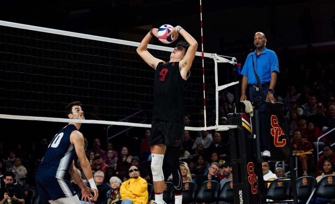 No. 12 USC Men's Volleyball Opens MPSF Play with Concordia