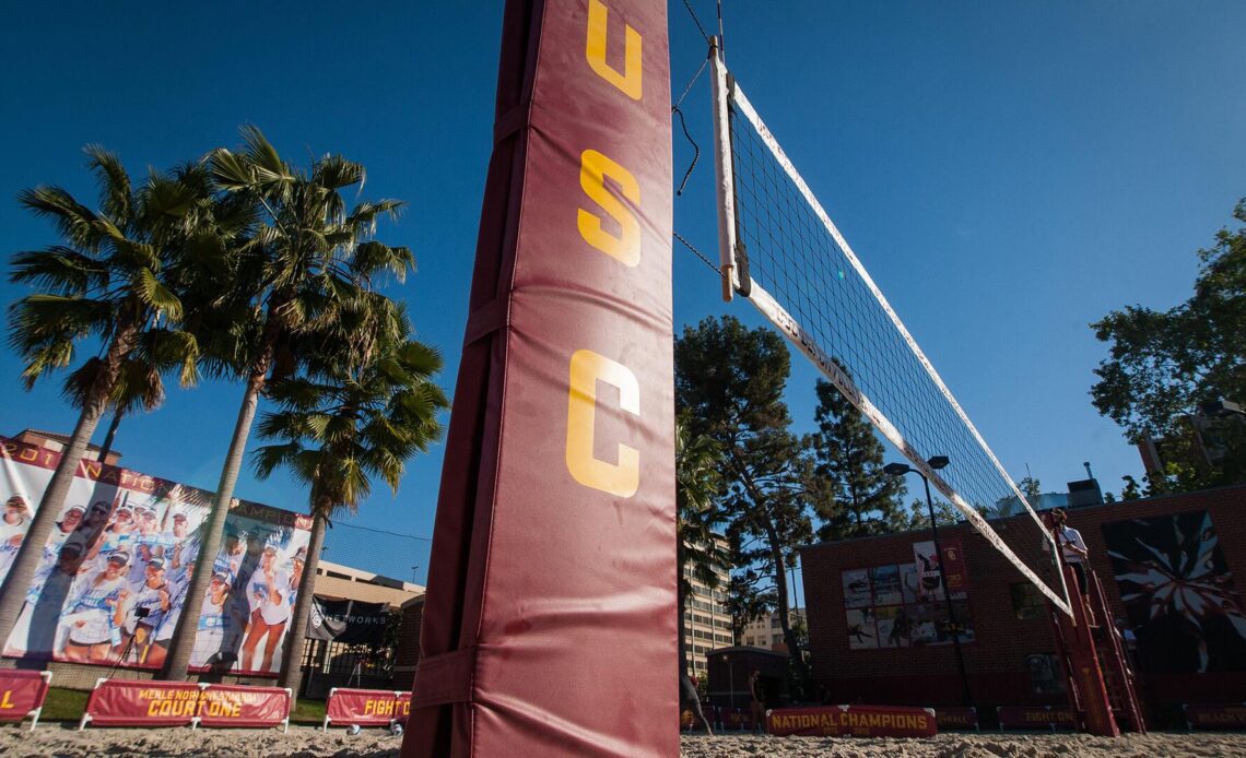 No. 3 USC Beach Volleyball Set to Co-Host Battle For Los Angeles