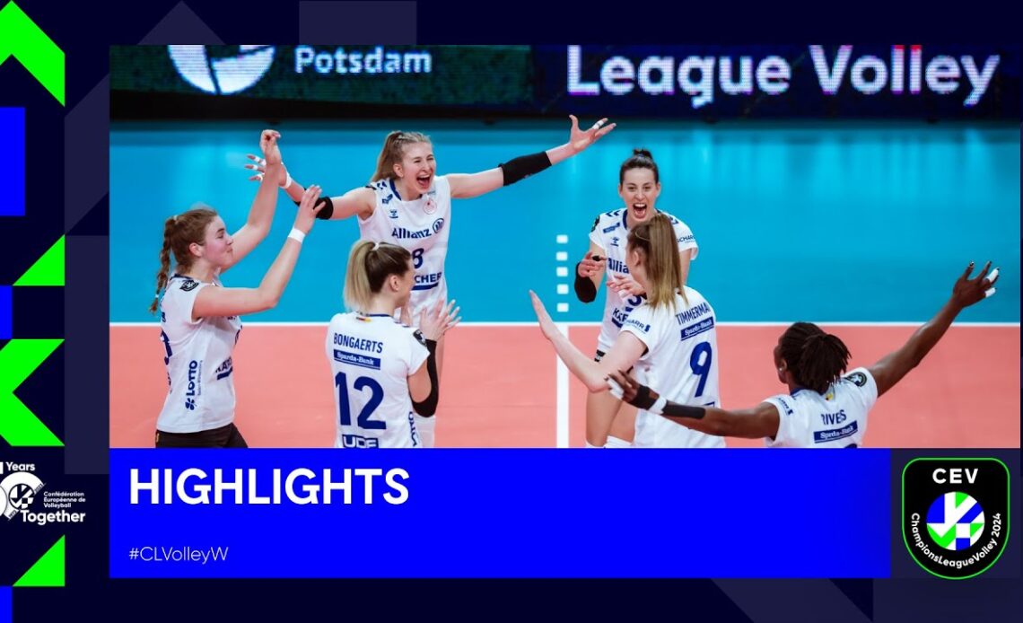 SC POTSDAM vs. Allianz MTV STUTTGART - Match Highlights