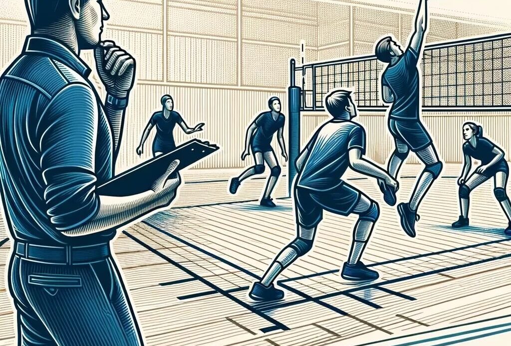 Volleyball rotations & court positioning: teaching them to youngsters