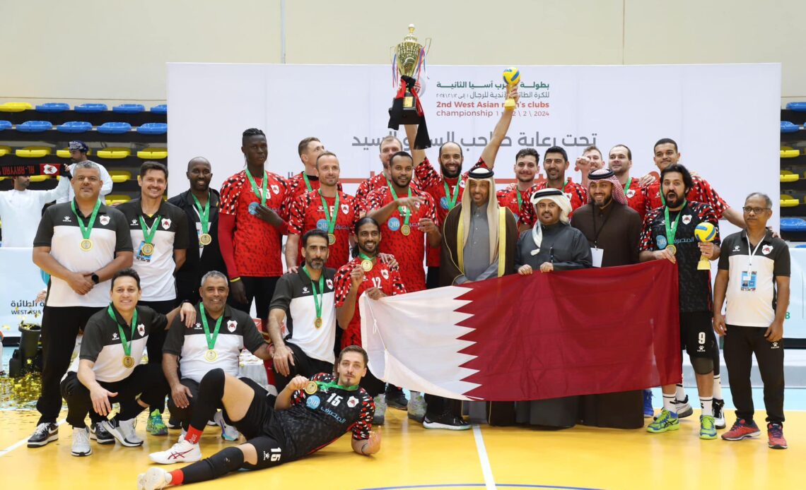 WorldofVolley :: Al Rayyan SC Clinches West Asian Men’s Volleyball Championship Title Again