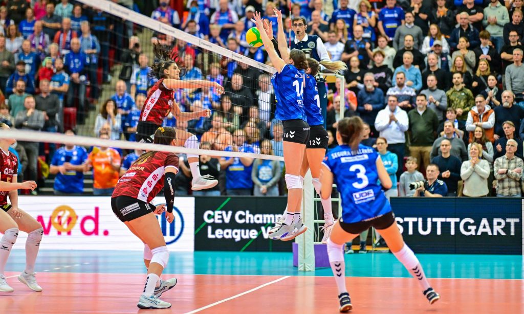 WorldofVolley :: CEV CL W: Allianz MTV Stuttgart Clinches Victory Over SC Potsdam in Straight Sets