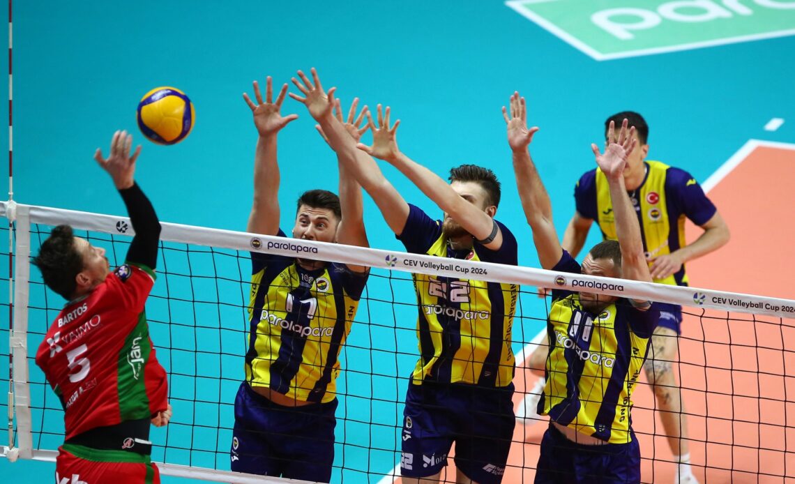WorldofVolley :: CEV CUP M: Fenerbahçe Parolapara and Arkas Spor Advance to the Semifinals
