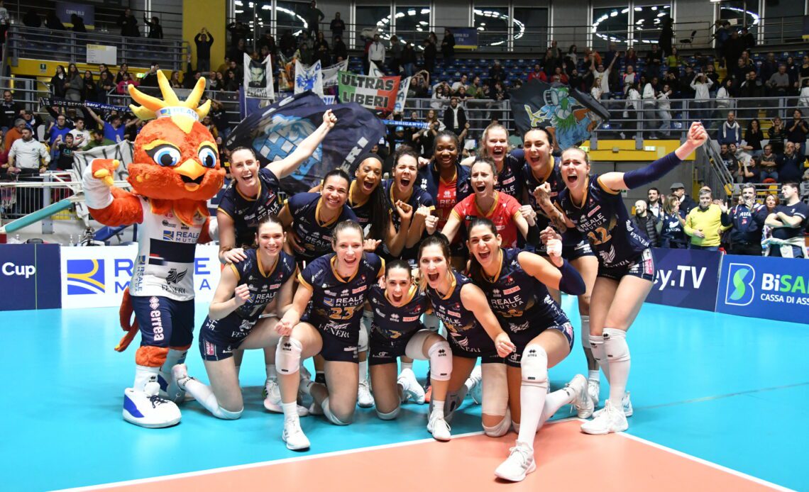WorldofVolley :: CEV CUP W: Reale Mutua Fenera Chieri ’76 Secures a Thrilling Tie-Break Victory, Neuchatel Defeated Grot Budowlani in Poland